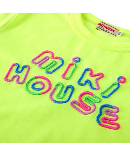 MIKI HOUSE(ミキハウス)の「【WEB限定】ネオンカラー半袖Tシャツ(Tシャツ/カットソー・キッズ・マルチ/ピンク/イエロー・90cm/80cm/130cm/120cm/110cm/100cm)」の8枚目の写真