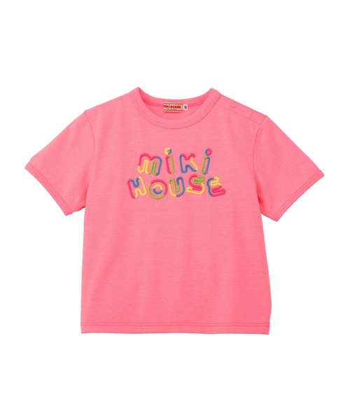 MIKI HOUSE(ミキハウス)の「【WEB限定】ネオンカラー半袖Tシャツ(Tシャツ/カットソー・キッズ・マルチ/ピンク/イエロー・90cm/80cm/130cm/120cm/110cm/100cm)」の12枚目の写真
