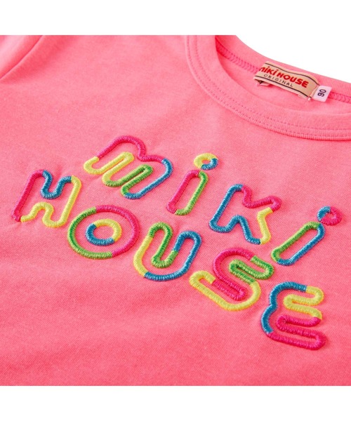 MIKI HOUSE(ミキハウス)の「【WEB限定】ネオンカラー半袖Tシャツ(Tシャツ/カットソー・キッズ・マルチ/ピンク/イエロー・90cm/80cm/130cm/120cm/110cm/100cm)」の14枚目の写真