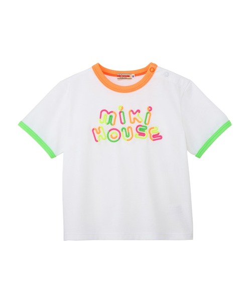 MIKI HOUSE(ミキハウス)の「【WEB限定】ネオンカラー半袖Tシャツ(Tシャツ/カットソー・キッズ・マルチ/ピンク/イエロー・90cm/80cm/130cm/120cm/110cm/100cm)」の17枚目の写真