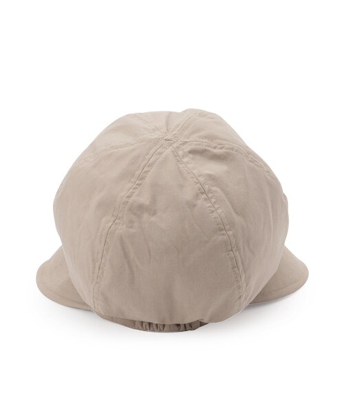 ITS'DEMO（イッツデモ）の「【吸水速乾／抗菌防臭】花粉対策ジョッキー（ハット・レディース・ブラウン/ベージュ/ブラック・00）」の5枚目の写真