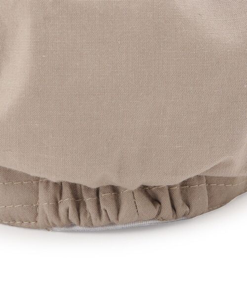 ITS'DEMO（イッツデモ）の「【吸水速乾／抗菌防臭】花粉対策ジョッキー（ハット・レディース・ブラウン/ベージュ/ブラック・00）」の8枚目の写真