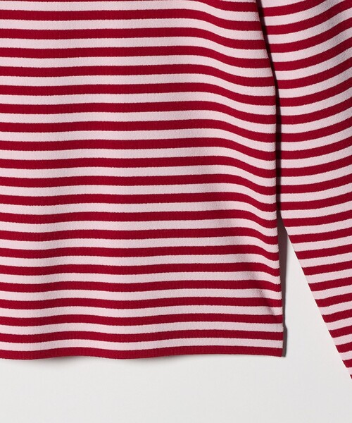 UNITED ARROWS(ユナイテッドアローズ)の「コンパクト クルーネック ニット ‐ウォッシャブル‐(ニット/セーター・レディース・オフホワイト/レッド/ネイビー・FREE)」の18枚目の写真