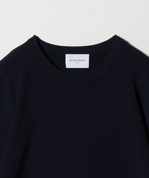 UNITED ARROWS(ユナイテッドアローズ)の「コンパクト クルーネック ニット ‐ウォッシャブル‐(ニット/セーター・レディース・オフホワイト/レッド/ネイビー・FREE)」の21枚目の写真