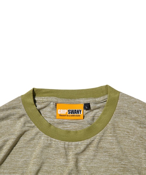 GRIP SWANY（グリップスワニー）の「【GSMCT0014】 BOX LOGO DRY S/S TEE（Tシャツ/カットソー・メンズ・ヘザーグレー/グリーン系その他/ブルー系その他・M/L/XL）」の5枚目の写真
