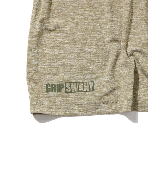 GRIP SWANY（グリップスワニー）の「【GSMCT0014】 BOX LOGO DRY S/S TEE（Tシャツ/カットソー・メンズ・ヘザーグレー/グリーン系その他/ブルー系その他・M/L/XL）」の6枚目の写真