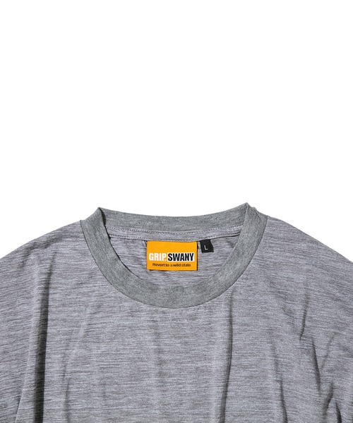 GRIP SWANY（グリップスワニー）の「【GSMCT0014】 BOX LOGO DRY S/S TEE（Tシャツ/カットソー・メンズ・ヘザーグレー/グリーン系その他/ブルー系その他・M/L/XL）」の8枚目の写真