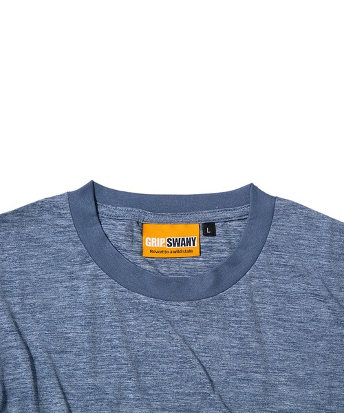 GRIP SWANY（グリップスワニー）の「【GSMCT0014】 BOX LOGO DRY S/S TEE（Tシャツ/カットソー・メンズ・ヘザーグレー/グリーン系その他/ブルー系その他・M/L/XL）」の11枚目の写真