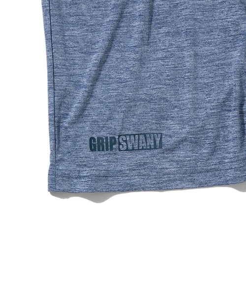 GRIP SWANY（グリップスワニー）の「【GSMCT0014】 BOX LOGO DRY S/S TEE（Tシャツ/カットソー・メンズ・ヘザーグレー/グリーン系その他/ブルー系その他・M/L/XL）」の12枚目の写真