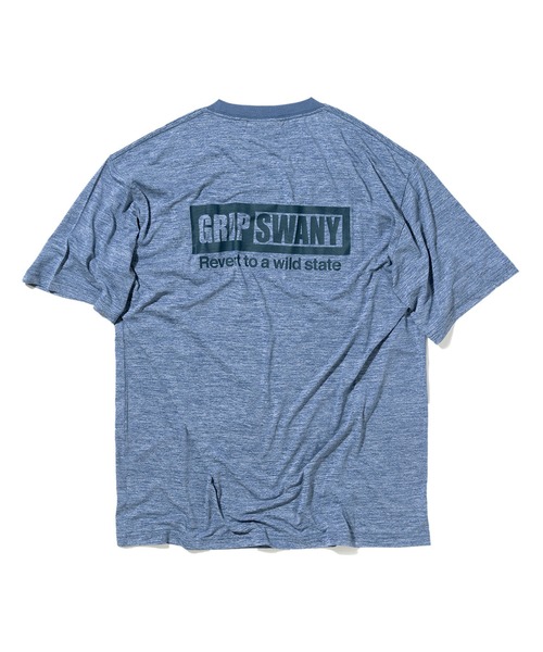 GRIP SWANY（グリップスワニー）の「【GSMCT0014】 BOX LOGO DRY S/S TEE（Tシャツ/カットソー・メンズ・ヘザーグレー/グリーン系その他/ブルー系その他・M/L/XL）」の16枚目の写真