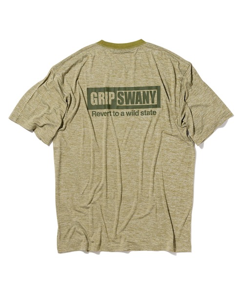 GRIP SWANY（グリップスワニー）の「【GSMCT0014】 BOX LOGO DRY S/S TEE（Tシャツ/カットソー・メンズ・ヘザーグレー/グリーン系その他/ブルー系その他・M/L/XL）」の14枚目の写真