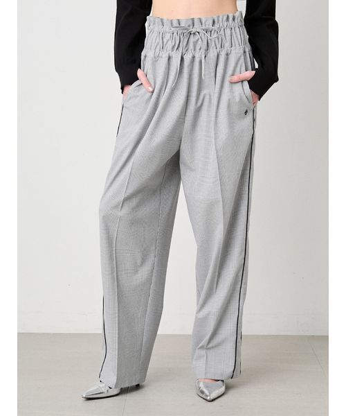 SORIN(ソリン )の「Designed Waist Line Pants/デザインウエスト ラインパンツ(その他パンツ・レディース・ネイビー/チェック・36/38)」の3枚目の写真
