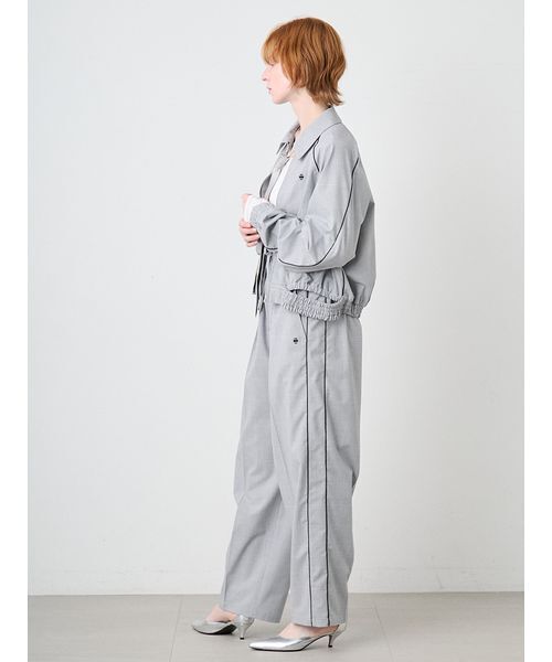SORIN(ソリン )の「Designed Waist Line Pants/デザインウエスト ラインパンツ(その他パンツ・レディース・ネイビー/チェック・36/38)」の7枚目の写真