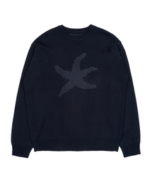 TCM starfish logo knit (navy)