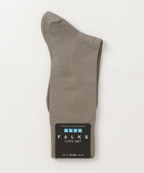 FALKE（ファルケ）の「FALKE/Cool 24/7 Socks（ソックス/靴下・メンズ・ホワイト/ブラック/グレー・F）」の3枚目の写真