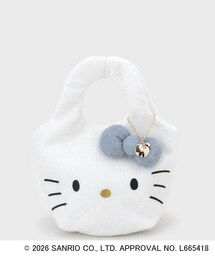 ハローキティコラボ（ハローキティコラボ）の「◆【ハローキティ】キラふわマルシェバッグ（ハンドバッグ）」