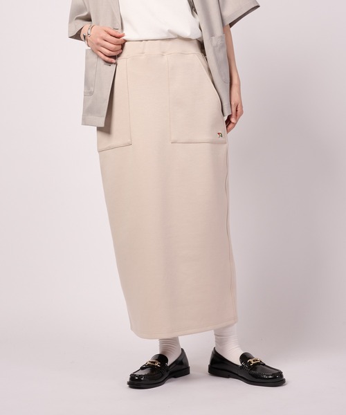 Arnold Palmer(アーノルドパーマー)の「カット ナロースカート(スカート・レディース・オートミール/ピンク/ベージュ/ブラック・S/L/M)」の3枚目の写真