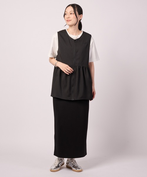 Arnold Palmer(アーノルドパーマー)の「カット ナロースカート(スカート・レディース・オートミール/ピンク/ベージュ/ブラック・S/L/M)」の7枚目の写真