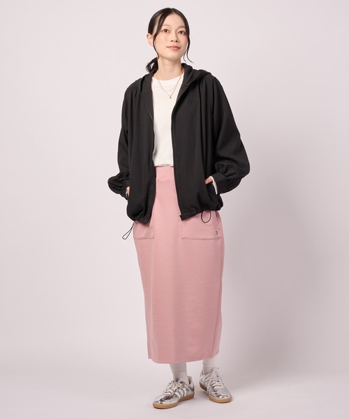 Arnold Palmer(アーノルドパーマー)の「カット ナロースカート(スカート・レディース・オートミール/ピンク/ベージュ/ブラック・S/L/M)」の10枚目の写真