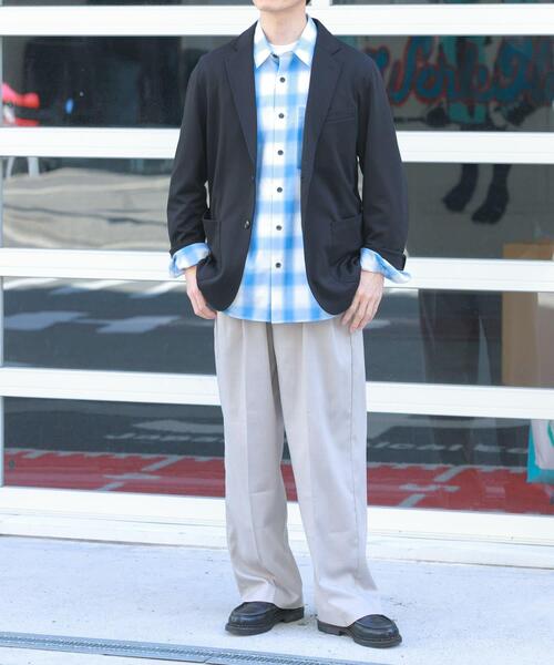 ITEMS URBANRESEARCH(アイテムズ アーバンリサーチ)の「『洗濯可』SMART-air 調温 コンフォートジャケット(楽着シリーズ)(その他アウター・メンズ・グレー系その他/ブラック/カーキ/ネイビー・MEDIUM/LARGE)」の8枚目の写真