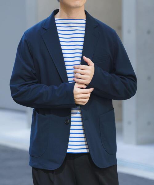 ITEMS URBANRESEARCH(アイテムズ アーバンリサーチ)の「『洗濯可』SMART-air 調温 コンフォートジャケット(楽着シリーズ)(その他アウター・メンズ・グレー系その他/ブラック/カーキ/ネイビー・MEDIUM/LARGE)」の19枚目の写真
