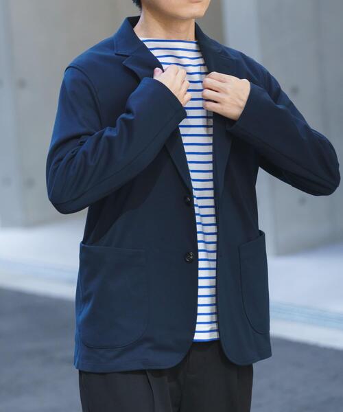ITEMS URBANRESEARCH(アイテムズ アーバンリサーチ)の「『洗濯可』SMART-air 調温 コンフォートジャケット(楽着シリーズ)(その他アウター・メンズ・グレー系その他/ブラック/カーキ/ネイビー・MEDIUM/LARGE)」の20枚目の写真