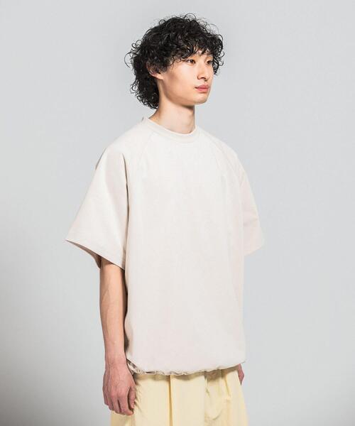 EKAL(エカル)の「『吸水速乾/UVカット』DRY OUT Super Wide T-SHIRTS(Tシャツ/カットソー・メンズ・ブラック/アイボリー/チャコールグレー・LARGE/MEDIUM)」の4枚目の写真