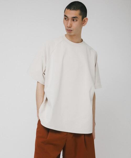 EKAL(エカル)の「『吸水速乾/UVカット』DRY OUT Super Wide T-SHIRTS(Tシャツ/カットソー・メンズ・ブラック/アイボリー/チャコールグレー・LARGE/MEDIUM)」の7枚目の写真