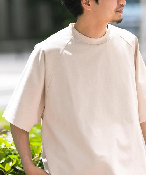 EKAL(エカル)の「『吸水速乾/UVカット』DRY OUT Super Wide T-SHIRTS(Tシャツ/カットソー・メンズ・ブラック/アイボリー/チャコールグレー・LARGE/MEDIUM)」の13枚目の写真