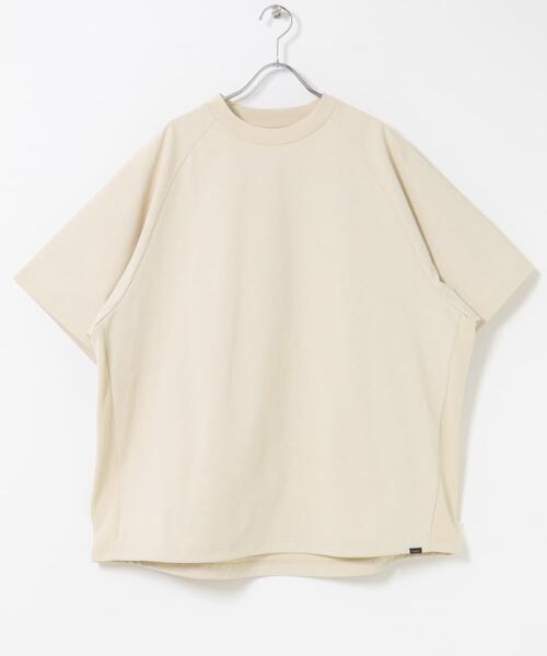 EKAL(エカル)の「『吸水速乾/UVカット』DRY OUT Super Wide T-SHIRTS(Tシャツ/カットソー・メンズ・ブラック/アイボリー/チャコールグレー・LARGE/MEDIUM)」の16枚目の写真