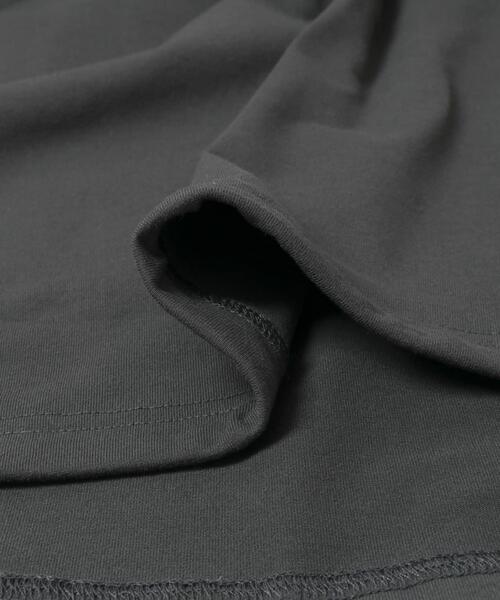 EKAL(エカル)の「『吸水速乾/防シワ/UVカット』DRY OUT Super Wide T-SHIRTS(Tシャツ/カットソー・メンズ・ブラック/アイボリー/チャコールグレー・LARGE/MEDIUM)」の10枚目の写真