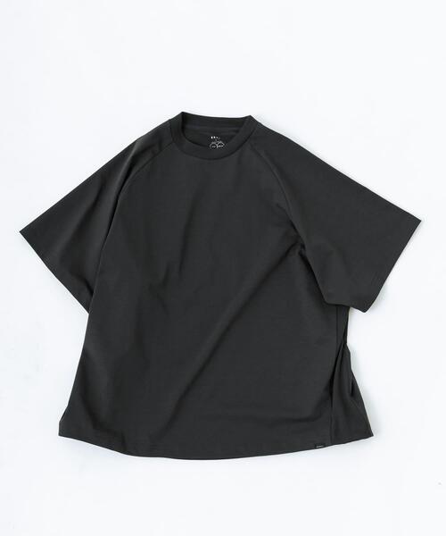 EKAL(エカル)の「『吸水速乾/防シワ/UVカット』DRY OUT Super Wide T-SHIRTS(Tシャツ/カットソー・メンズ・ブラック/アイボリー/チャコールグレー・LARGE/MEDIUM)」の14枚目の写真