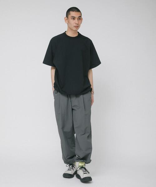 EKAL(エカル)の「『吸水速乾/防シワ/UVカット』DRY OUT Super Wide T-SHIRTS(Tシャツ/カットソー・メンズ・ブラック/アイボリー/チャコールグレー・LARGE/MEDIUM)」の20枚目の写真