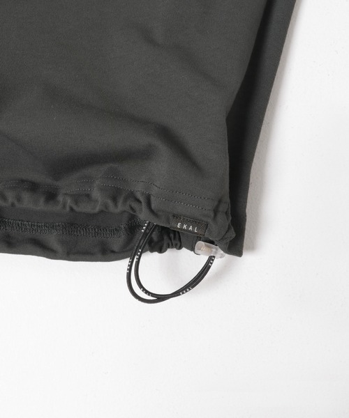 EKAL（エカル）の「DRY OUT Super Wide T-SHIRTS（Tシャツ/カットソー・メンズ・ブラック/アイボリー/チャコールグレー・LARGE/MEDIUM）」の9枚目の写真