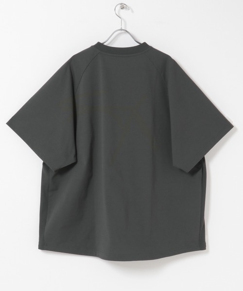 EKAL（エカル）の「DRY OUT Super Wide T-SHIRTS（Tシャツ/カットソー・メンズ・ブラック/アイボリー/チャコールグレー・LARGE/MEDIUM）」の10枚目の写真