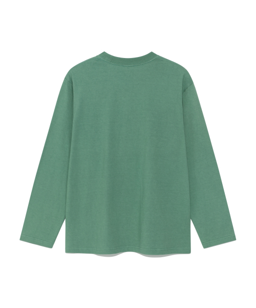 THECOLDESTMOMENT(ザコールデストモーメント)の「TCM box long sleeve (ash green)(Tシャツ/カットソー・レディース・その他・MEDIUM/LARGE)」の3枚目の写真