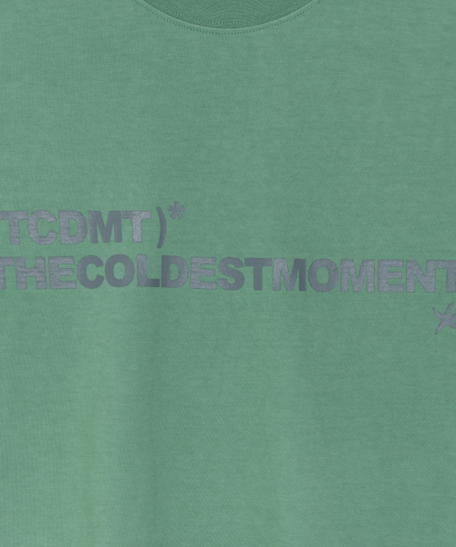 THECOLDESTMOMENT(ザコールデストモーメント)の「TCM box long sleeve (ash green)(Tシャツ/カットソー・レディース・その他・MEDIUM/LARGE)」の4枚目の写真