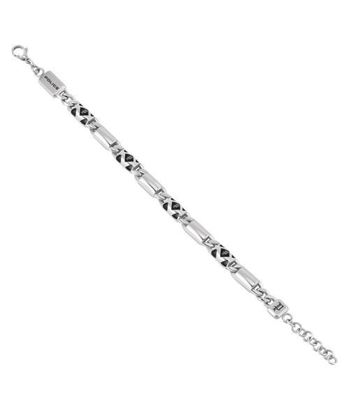 POLICE（ポリス）の「【POLICE】ポリス CHAINLACE ブレスレット メンズ（ブレスレット・メンズ・シルバー・FREE）」の3枚目の写真