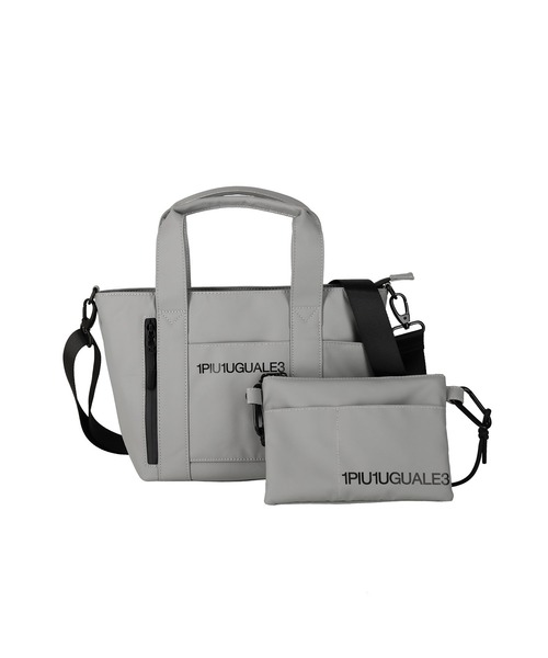 1PIU1UGUALE3 GOLF(ウノピゥウノウグァーレトレゴルフ)の「TOTE BAGSMALL(ショルダーバッグ・メンズ・ブラック/カーキ/グレー/ターコイズブルー・FREE)」の3枚目の写真