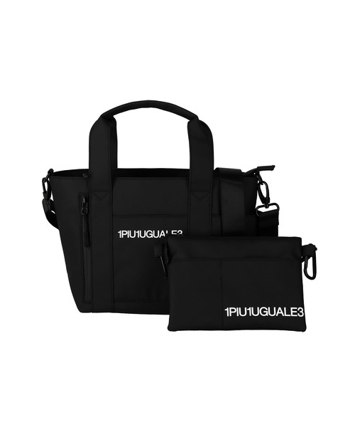 1PIU1UGUALE3 GOLF(ウノピゥウノウグァーレトレゴルフ)の「TOTE BAGSMALL(ショルダーバッグ・メンズ・ブラック/カーキ/グレー/ターコイズブルー・FREE)」の1枚目の写真