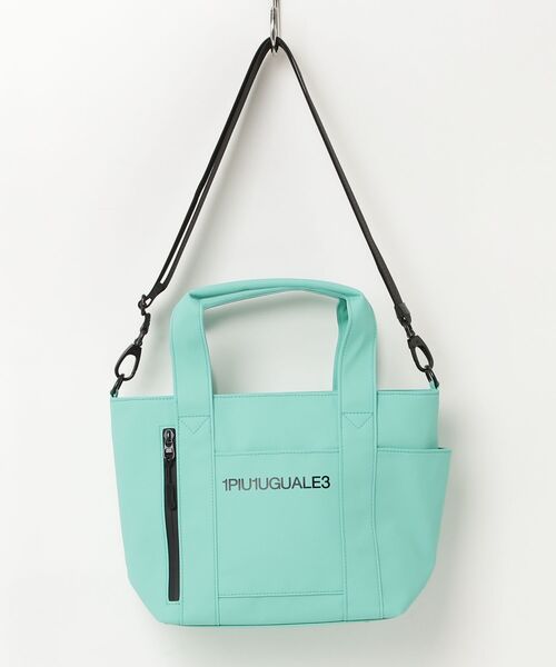 1PIU1UGUALE3 GOLF(ウノピゥウノウグァーレトレゴルフ)の「TOTE BAGSMALL(ショルダーバッグ・メンズ・ブラック/カーキ/グレー/ターコイズブルー・FREE)」の14枚目の写真