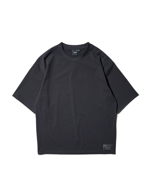 TAION（タイオン）の「TAION / タイオン FUCTION T-SHIRTS <RELAXED LOOSE> (TAION-TS01BS-OS) 機能素材 オーバーサイズTシャツ（Tシャツ/カットソー・メンズ・ブラック/チャコールグレー/ダークネイビー/ホワイト・SMALL/MEDIUM/LARGE/X-LARGE）」の18枚目の写真