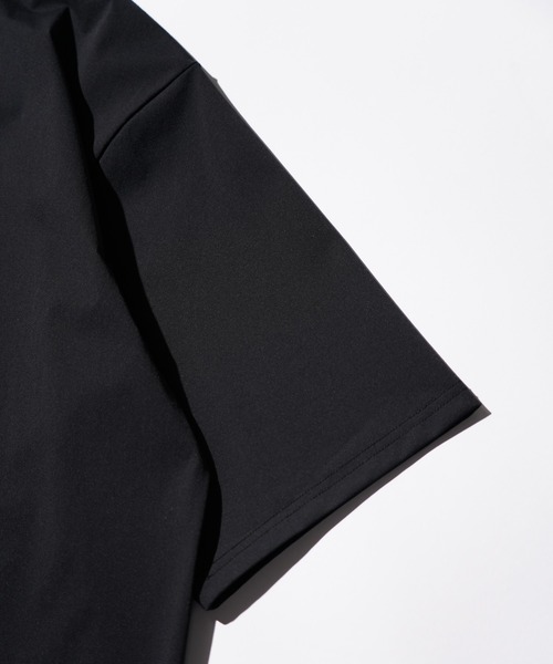 TAION（タイオン）の「TAION / タイオン FUCTION T-SHIRTS <RELAXED LOOSE> (TAION-TS01BS-OS) 機能素材 オーバーサイズTシャツ（Tシャツ/カットソー・メンズ・ブラック/チャコールグレー/ダークネイビー/ホワイト・SMALL/MEDIUM/LARGE/X-LARGE）」の20枚目の写真