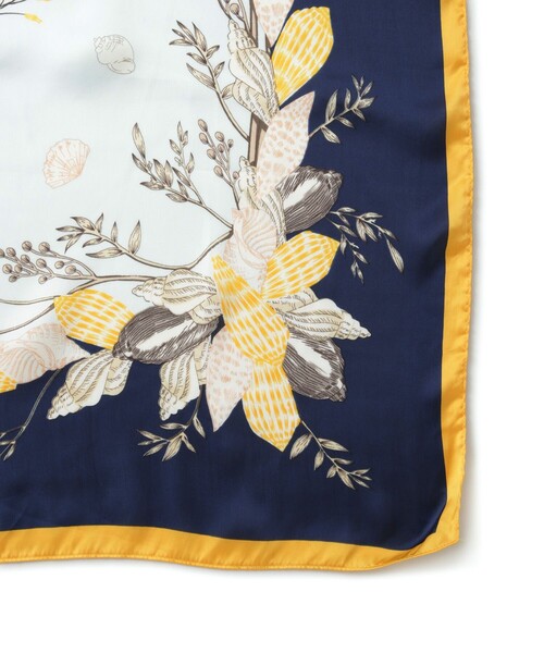 VIS（ビス）の「アソート柄スカーフ 90cm（バンダナ/スカーフ・レディース・ブルー系その他/ベージュ系その他・FREE）」の16枚目の写真