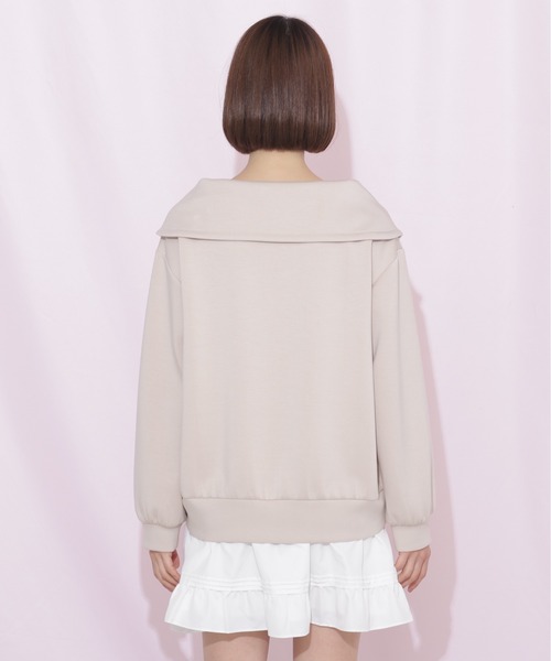 JILL by JILL STUART（ジルバイジルスチュアート）の「ビッグカラーパーカーティアードミニスカートセット（ワンピース・レディース・グレー/グレー系その他/ピンク・FREE）」の20枚目の写真