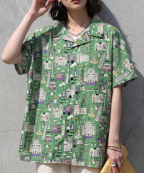 Рубашка‑принт в ряд, стиль «Print Shirt»