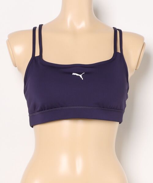 PUMA(プーマ)の「《PUMA》MOVE STRAPPY LOWサポートブラトップ(スポーツブラ・レディース・ブラック/ラベンダー・S/M/L)」の2枚目の写真