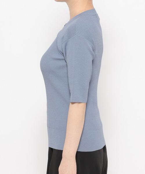 HARE（ハレ）の「モードカナグニットトップス(HARE)（ニット/セーター・レディース・ブルー/ブラック/グリーン・FREE）」の11枚目の写真