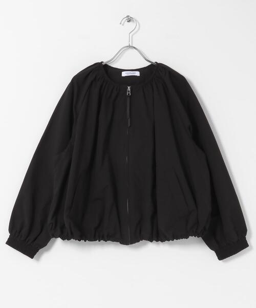 URBAN RESEARCH Sonny Label（アーバンリサーチサニーレーベル）の「『UR TECH』バルーンショートブルゾン（ブルゾン・レディース・ブラック/アイボリー/ベージュ・FREE）」の11枚目の写真