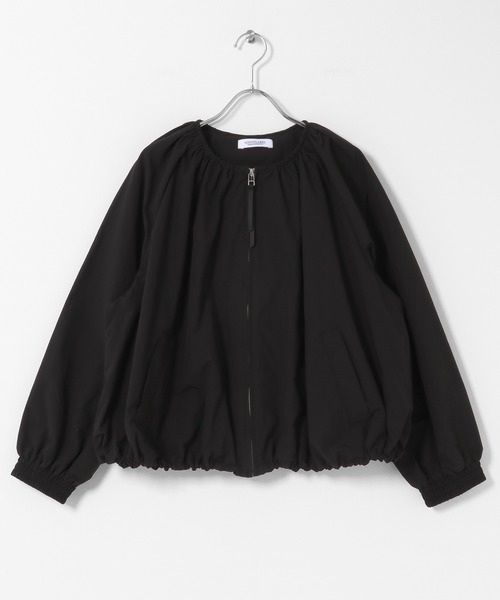 URBAN RESEARCH Sonny Label（アーバンリサーチサニーレーベル）の「『UR TECH』バルーンショートブルゾン（ブルゾン・レディース・ブラック/アイボリー/ベージュ・FREE）」の14枚目の写真